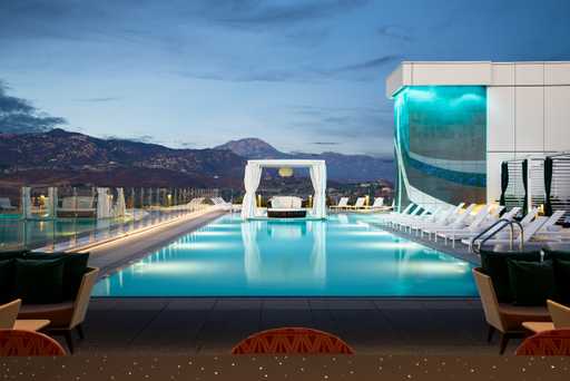 Starlite Pool at Jamul Casino Resort Rooftop